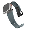 Bandz Bandz Apple Watch Silikonarmband 'Luxe Liquid' (Grau mit Schwarz) Bandz Bandz Apple Watch Silikonarmband 'Luxe Liquid' (Grau mit Schwarz)