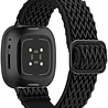 Strap-it® Strap-it Fitbit Versa 3 Gewebtes Nylon Armband (Schwarz) Strap-it® Strap-it Fitbit Versa 3 Gewebtes Nylon Armband (Schwarz)