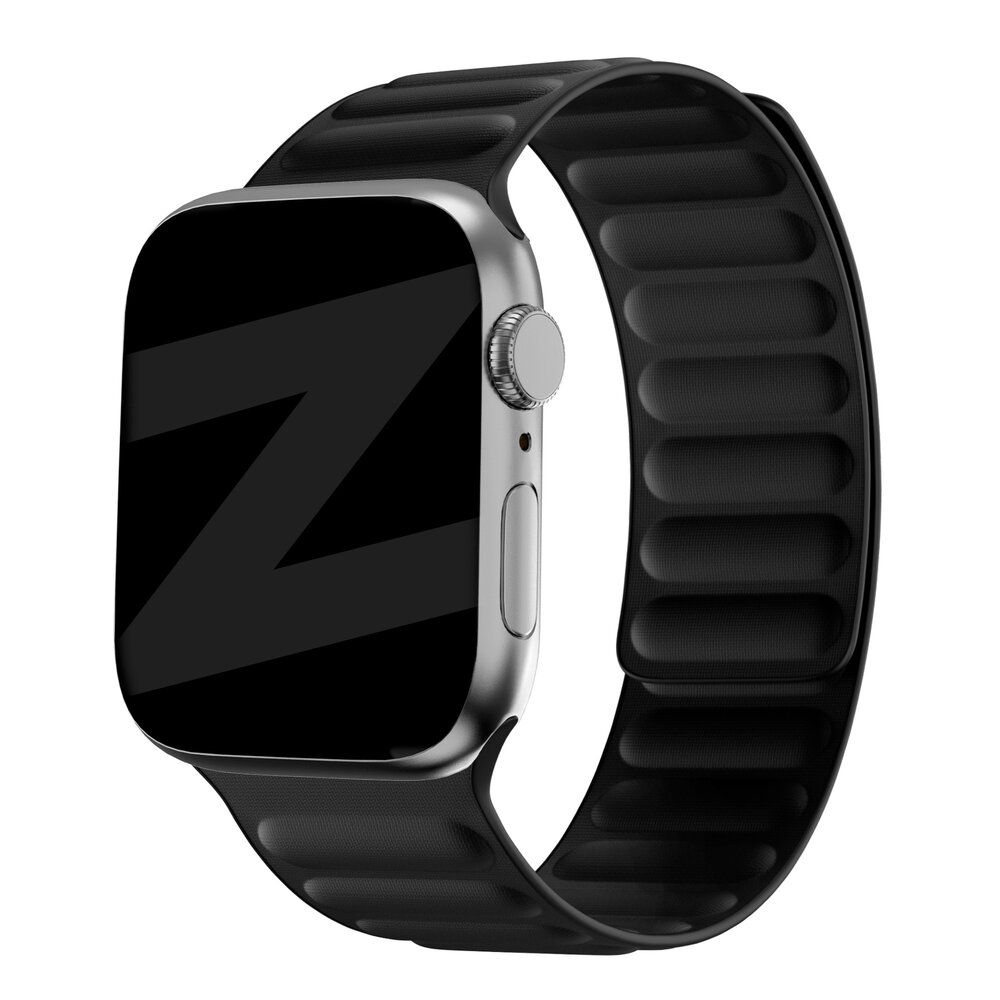 Bandz Bandz Apple Watch magnetisches gewebtes Armband (Schwarz)