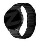 Bandz Bandz Samsung Galaxy Watch 4 Classic 42mm magnetisches gewebtes Armband (Schwarz)
