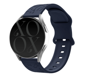 xoxo Wildhearts xoxo Wildhearts Samsung Galaxy Watch Active Silikonarmband Leopardenmuster (Dunkelblau) xoxo Wildhearts xoxo Wildhearts Samsung Galaxy Watch Active Silikonarmband Leopardenmuster (Dunkelblau)