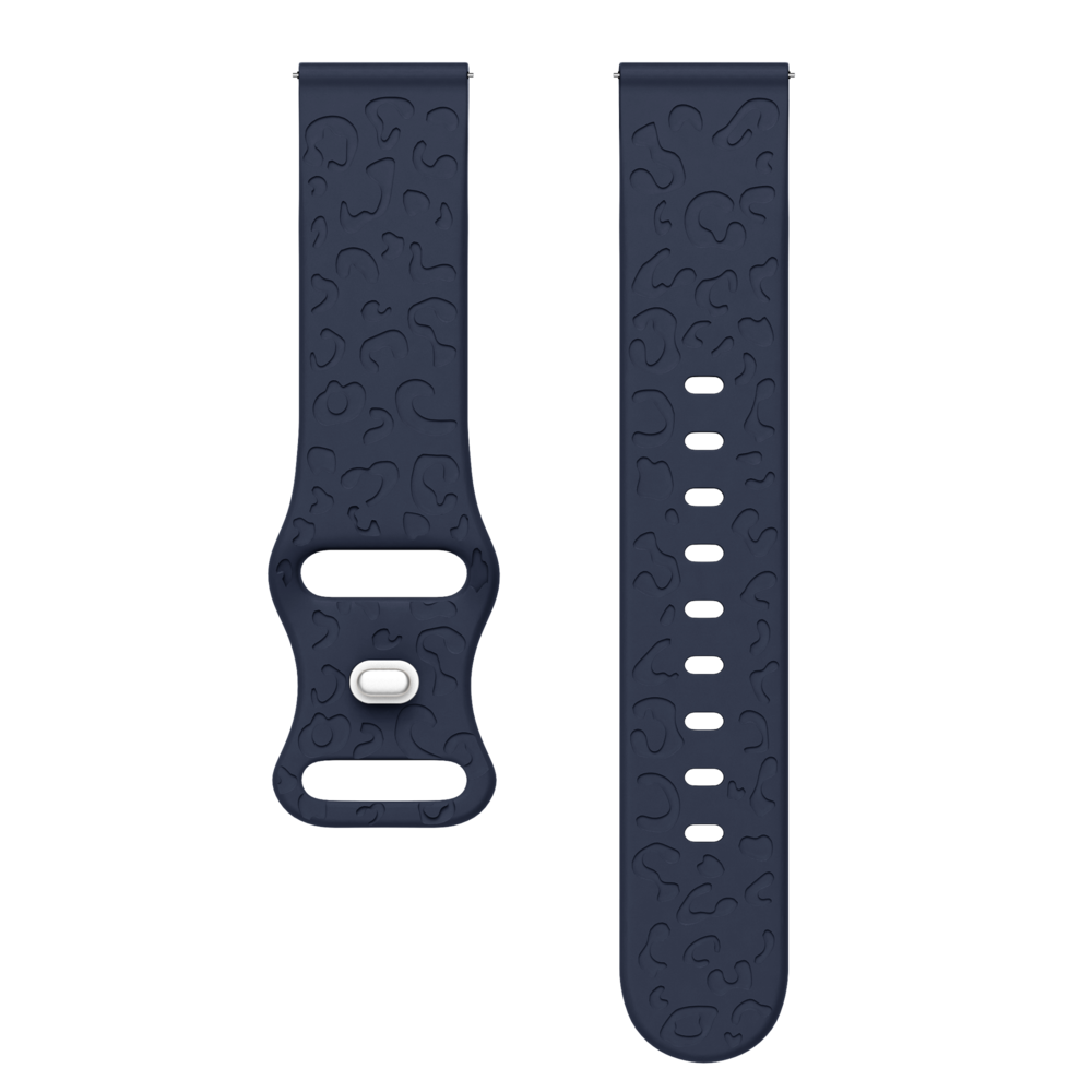 xoxo Wildhearts xoxo Wildhearts Samsung Galaxy Watch Active Silikonarmband Leopardenmuster (Dunkelblau) xoxo Wildhearts xoxo Wildhearts Samsung Galaxy Watch Active Silikonarmband Leopardenmuster (Dunkelblau)