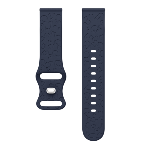 xoxo Wildhearts xoxo Wildhearts Samsung Galaxy Watch Active Silikonarmband Leopardenmuster (Dunkelblau) xoxo Wildhearts xoxo Wildhearts Samsung Galaxy Watch Active Silikonarmband Leopardenmuster (Dunkelblau)