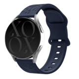 xoxo Wildhearts xoxo Wildhearts Samsung Galaxy Watch 3 41mm Silikonarmband Leopardenmuster (Dunkelblau)