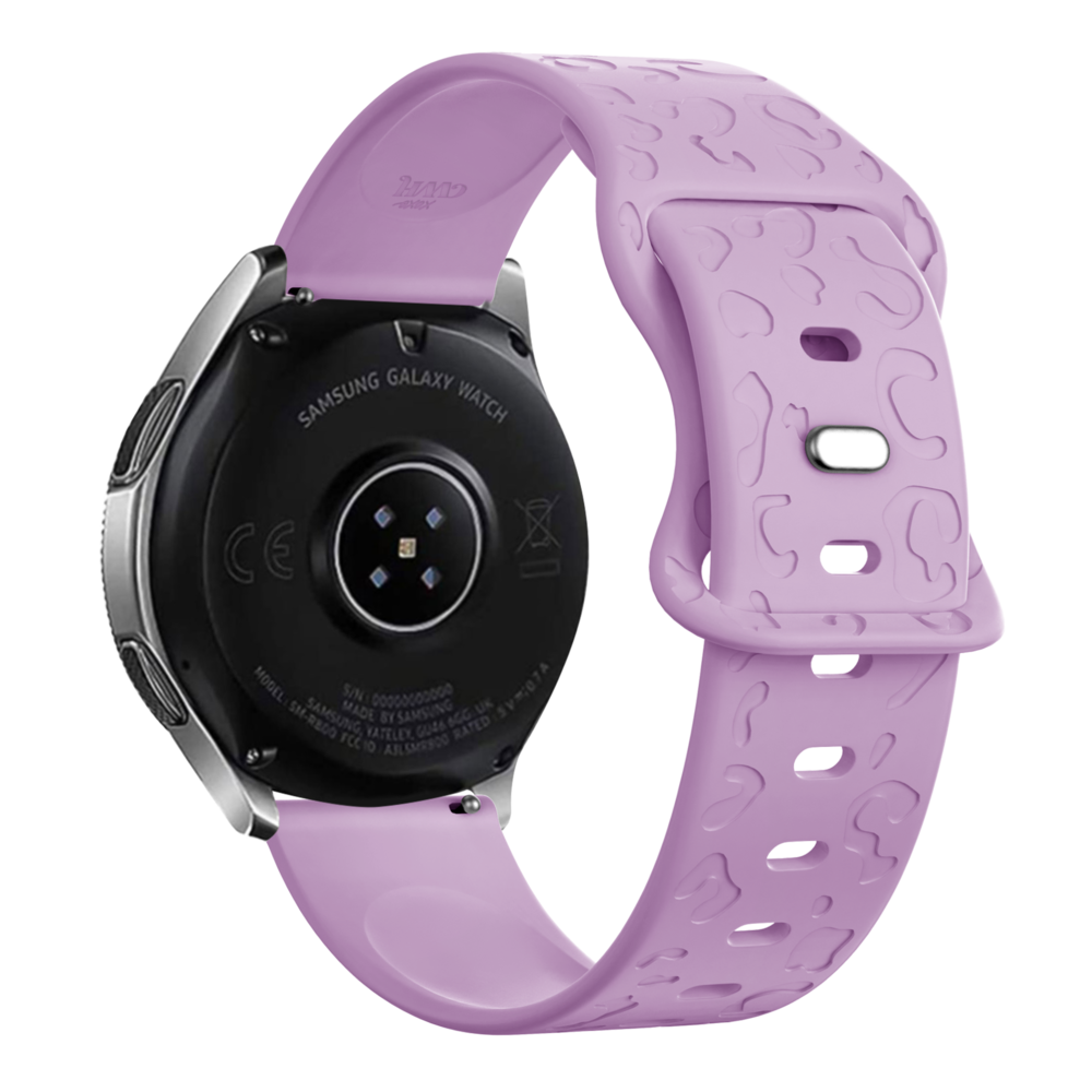xoxo Wildhearts xoxo Wildhearts Amazfit GTS 3 Silikonarmband Leopardenmuster (Lila) xoxo Wildhearts xoxo Wildhearts Amazfit GTS 3 Silikonarmband Leopardenmuster (Lila)