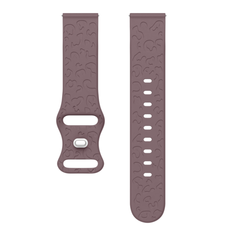 xoxo Wildhearts xoxo Wildhearts Amazfit GTS 4 Silikonarmband Leopardenmuster (Beerenviolett) xoxo Wildhearts xoxo Wildhearts Amazfit GTS 4 Silikonarmband Leopardenmuster (Beerenviolett)