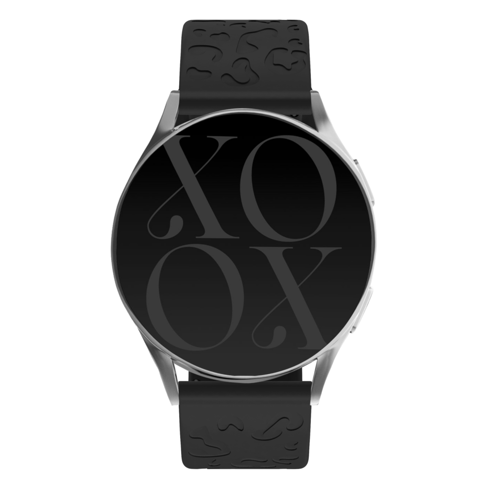 xoxo Wildhearts xoxo Wildhearts Polar Ignite 3 Silikonarmband Leopardenmuster (Schwarz) xoxo Wildhearts xoxo Wildhearts Polar Ignite 3 Silikonarmband Leopardenmuster (Schwarz)