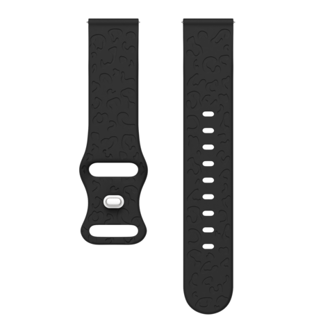 xoxo Wildhearts xoxo Wildhearts Polar Ignite 3 Silikonarmband Leopardenmuster (Schwarz) xoxo Wildhearts xoxo Wildhearts Polar Ignite 3 Silikonarmband Leopardenmuster (Schwarz)