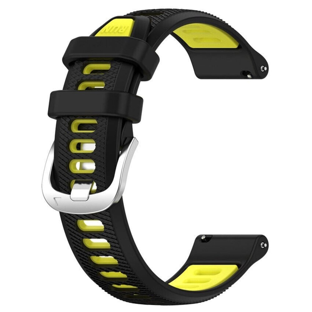 Strap-it® Strap-it Coros Apex 2 Sport Schnallenarmband (Schwarz/Gelb) Strap-it® Strap-it Coros Apex 2 Sport Schnallenarmband (Schwarz/Gelb)