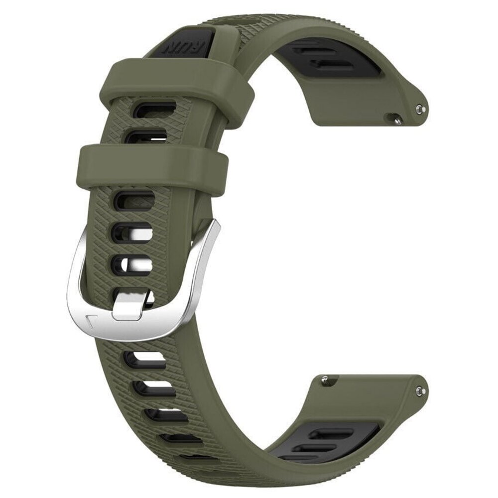 Strap-it® Strap-it Coros Apex 46mm Sport Schnallenarmband (Olivgrün/Schwarz) Strap-it® Strap-it Coros Apex 46mm Sport Schnallenarmband (Olivgrün/Schwarz)