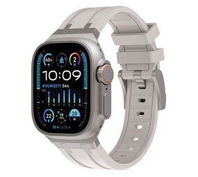 Strap-it® Apple Watch Luxus Liquid Silikonarmband (Polarstern mit Titanium) Strap-it® Apple Watch Luxus Liquid Silikonarmband (Polarstern mit Titanium)