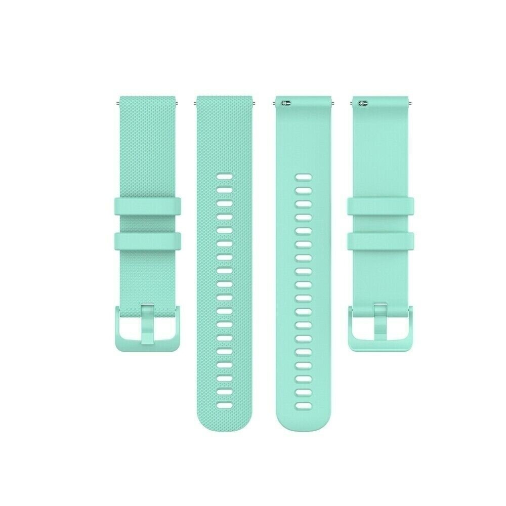 Strap-it® Strap-it Samsung Galaxy Watch FE Luxus Silikonarmband (Aqua) Strap-it® Strap-it Samsung Galaxy Watch FE Luxus Silikonarmband (Aqua)