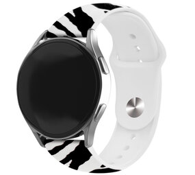 Strap-it® Wild Zebra Samsung Galaxy Watch FE Armband Strap-it® Wild Zebra Samsung Galaxy Watch FE Armband