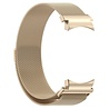Strap-it® Strap-it Samsung Galaxy Watch FE 'One push' Milanaise Armband (Sekt) Strap-it® Strap-it Samsung Galaxy Watch FE 'One push' Milanaise Armband (Sekt)