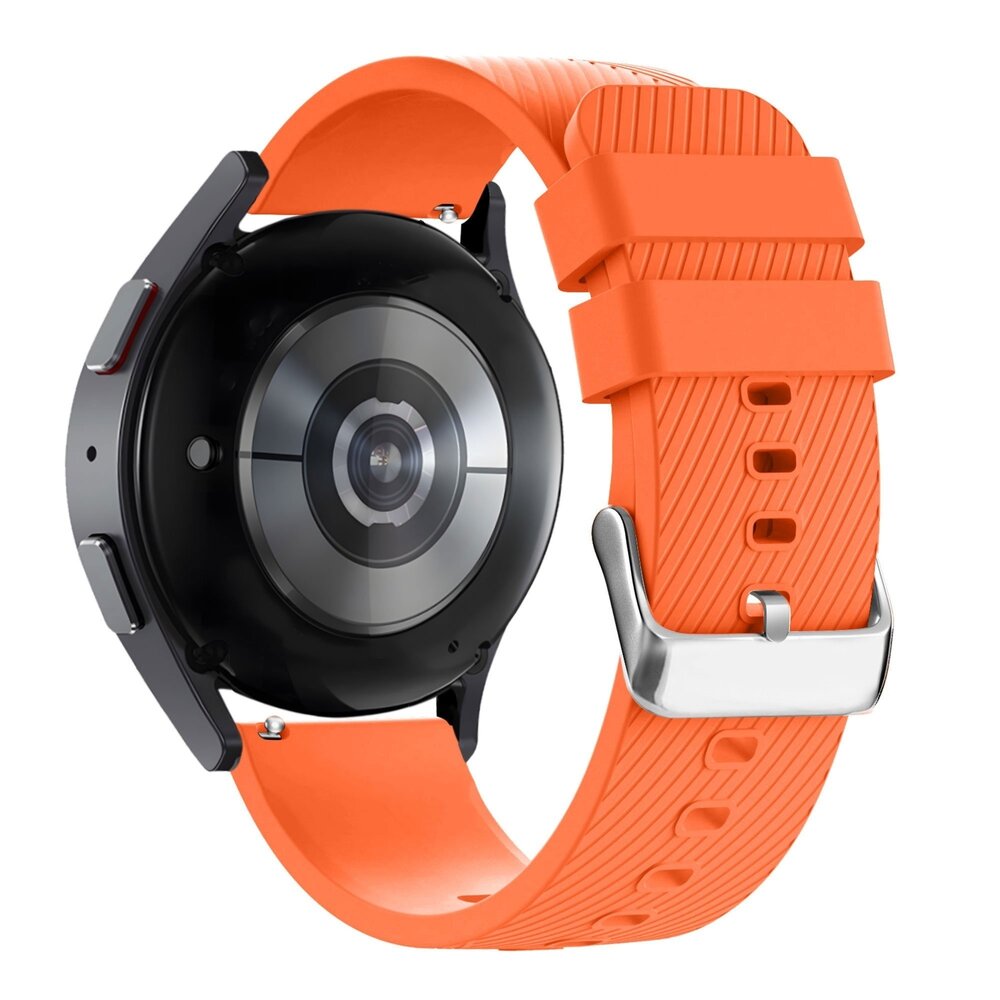 Bandz Bandz Samsung Galaxy Watch FE Silikonarmband 'Deluxe' (Orange)