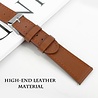 Strap-it® Strap-it Samsung Galaxy Watch 7 - 40mm Lederarmband (schlichtes Braun) Strap-it® Strap-it Samsung Galaxy Watch 7 - 40mm Lederarmband (schlichtes Braun)