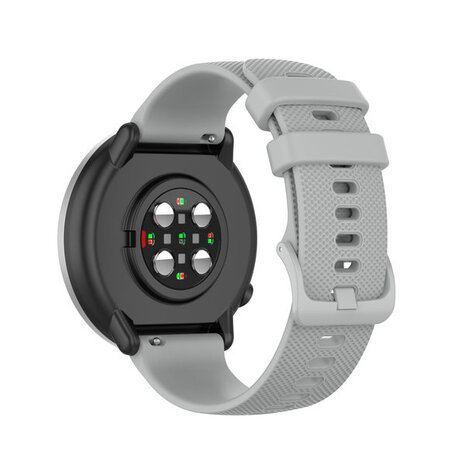 Strap-it® Strap-it Samsung Galaxy Watch 7 - 40mm Luxus Silikonarmband (Grau)