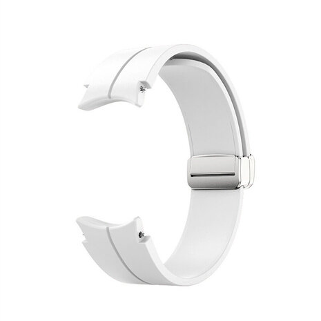 Strap-it® Strap-it Samsung Galaxy Watch 7 - 40mm magnetisches Sportarmband (Weiß)