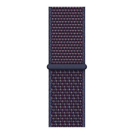 Strap-it® Strap-it Samsung Galaxy Watch 7 - 40mm Nylon Armband (Violett/Blau) Strap-it® Strap-it Samsung Galaxy Watch 7 - 40mm Nylon Armband (Violett/Blau)