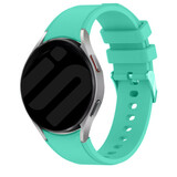 Strap-it® Samsung Galaxy Watch 7 - 40mm Silikonarmband 'Perfect fit' (Aqua)