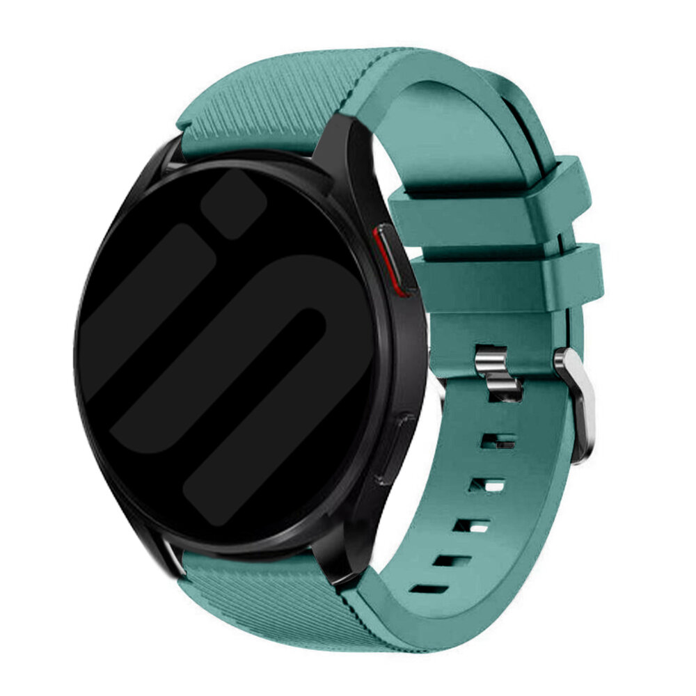 Strap-it® Strap-it Samsung Galaxy Watch 7 - 40mm Silikonarmband (Kieferngrün)