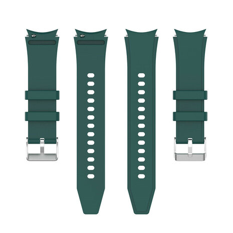 Strap-it® Strap-it Samsung Galaxy Watch 7 - 40mm Silikonarmband 'Perfect fit' (Dunkelgrün) Strap-it® Strap-it Samsung Galaxy Watch 7 - 40mm Silikonarmband 'Perfect fit' (Dunkelgrün)