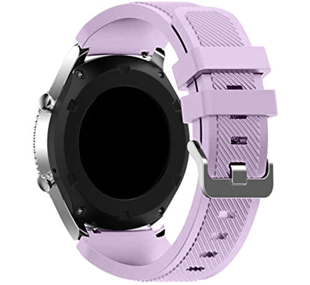Strap-it® Strap-it Samsung Galaxy Watch 7 - 40mm Silikonarmband (Lila)