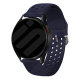 Strap-it® Samsung Galaxy Watch 7 - 40mm Silikonarmband mit Löchern (Dunkelblau) Strap-it® Samsung Galaxy Watch 7 - 40mm Silikonarmband mit Löchern (Dunkelblau)