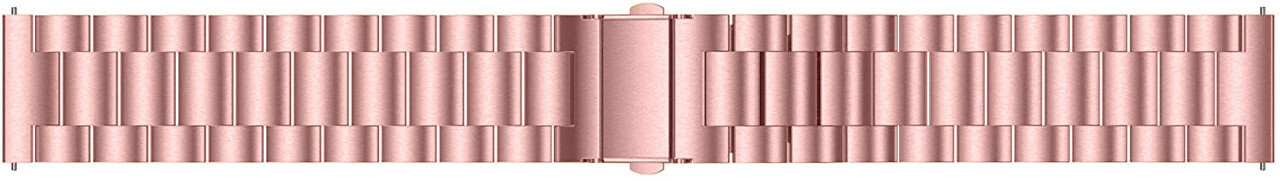 Strap-it® Strap-it Samsung Galaxy Watch 7 - 40mm Stahl-Gliederarmband (Rosa) Strap-it® Strap-it Samsung Galaxy Watch 7 - 40mm Stahl-Gliederarmband (Rosa)