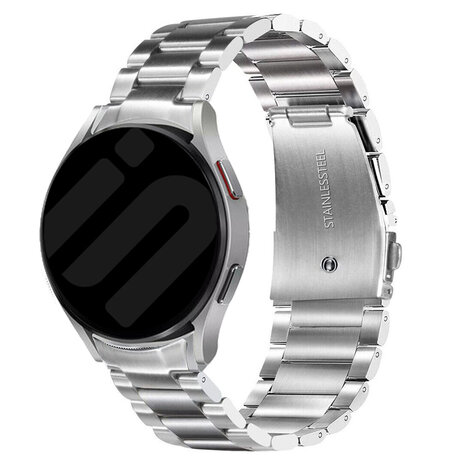 Strap-it® Strap-it Samsung Galaxy Watch 7 - 40mm Titanarmband (Silber)