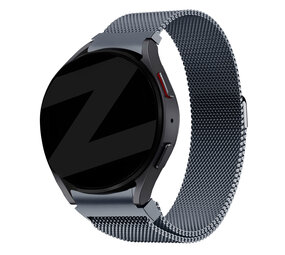 Bandz Bandz Samsung Galaxy Watch 7 - 40mm Milanese Loop Armband (Grau) Bandz Bandz Samsung Galaxy Watch 7 - 40mm Milanese Loop Armband (Grau)