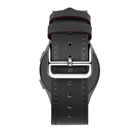 Bandz Bandz Samsung Galaxy Watch 7 - 40mm Lederarmband 'Deluxe' (Schwarz) Bandz Bandz Samsung Galaxy Watch 7 - 40mm Lederarmband 'Deluxe' (Schwarz)