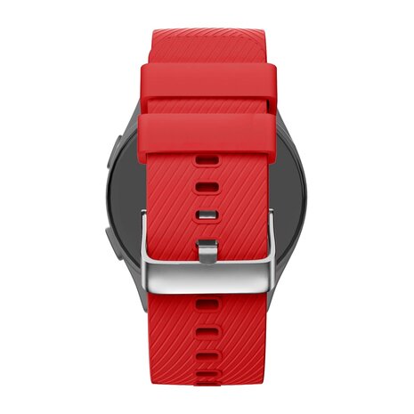 Bandz Bandz Samsung Galaxy Watch 7 - 40mm Silikonarmband 'Deluxe' (Rot) Bandz Bandz Samsung Galaxy Watch 7 - 40mm Silikonarmband 'Deluxe' (Rot)