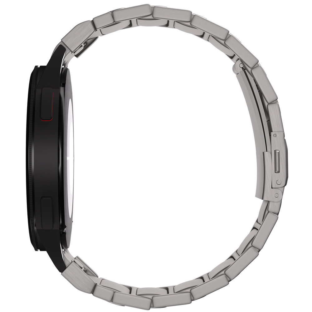 Strap-it® Strap-it Samsung Galaxy Watch 7 - 40mm 'One push' Titanarmband (Titanium) Strap-it® Strap-it Samsung Galaxy Watch 7 - 40mm 'One push' Titanarmband (Titanium)