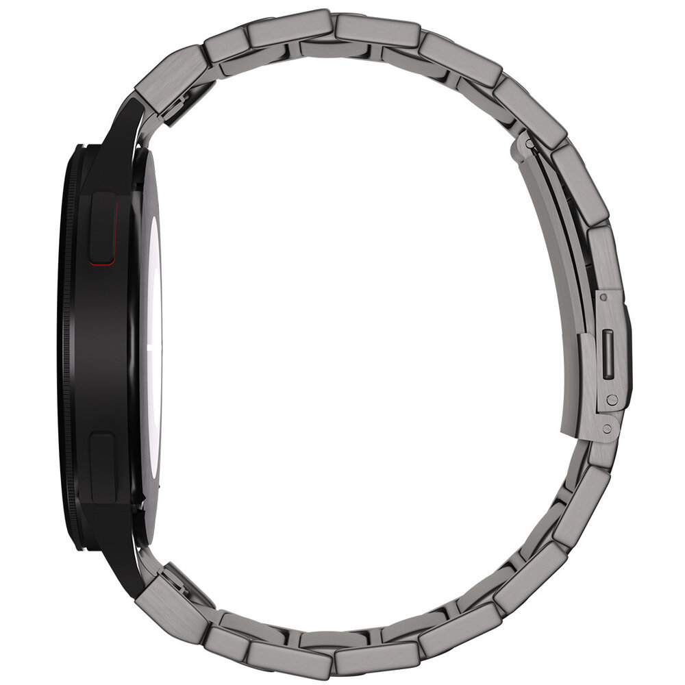 Strap-it® Strap-it Samsung Galaxy Watch 7 - 40mm 'One push' Luxus Titanarmband (Graphit) Strap-it® Strap-it Samsung Galaxy Watch 7 - 40mm 'One push' Luxus Titanarmband (Graphit)
