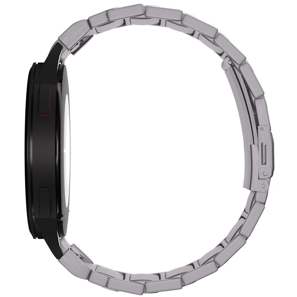 Strap-it® Strap-it Samsung Galaxy Watch 7 - 40mm 'One push' Luxus Titanarmband (Silber) Strap-it® Strap-it Samsung Galaxy Watch 7 - 40mm 'One push' Luxus Titanarmband (Silber)