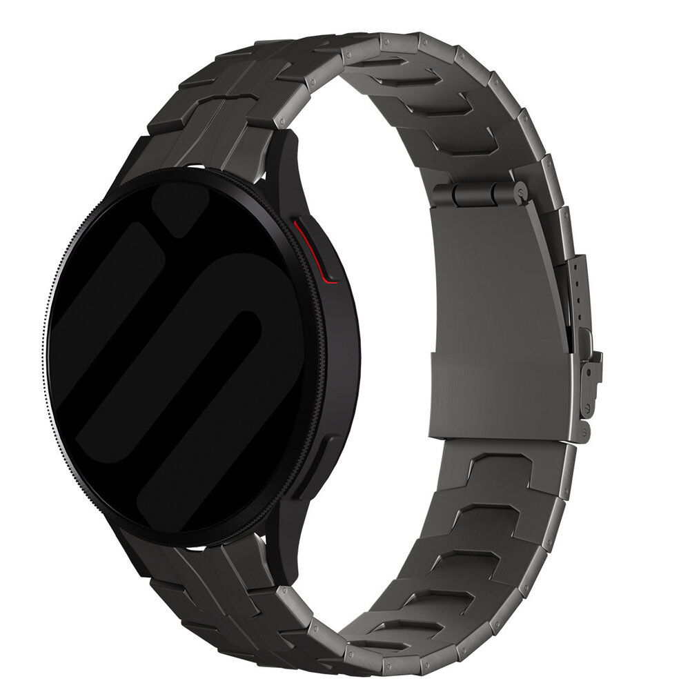 Strap-it® Strap-it Samsung Galaxy Watch 7 - 40mm Titan-'Iron' Armband (Graphit)