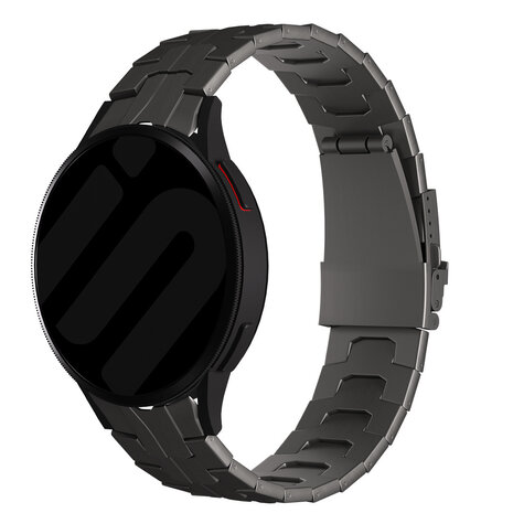 Strap-it® Strap-it Samsung Galaxy Watch 7 - 40mm Titan-'Iron' Armband (Graphit)