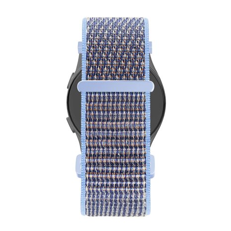 Bandz Bandz Samsung Galaxy Watch 7 - 40mm Nylon Looparmband (azure Blau) Bandz Bandz Samsung Galaxy Watch 7 - 40mm Nylon Looparmband (azure Blau)