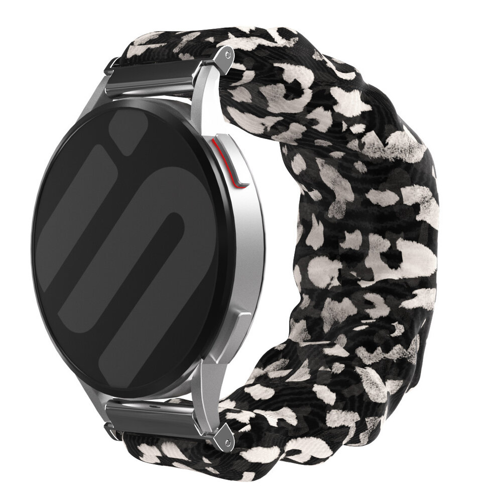 Strap-it® Strap-it Samsung Galaxy Watch 7-44mm Scrunchie Armband (Gefleckt)