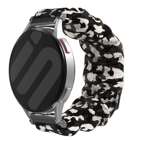 Strap-it® Strap-it Samsung Galaxy Watch 7-44mm Scrunchie Armband (Gefleckt)