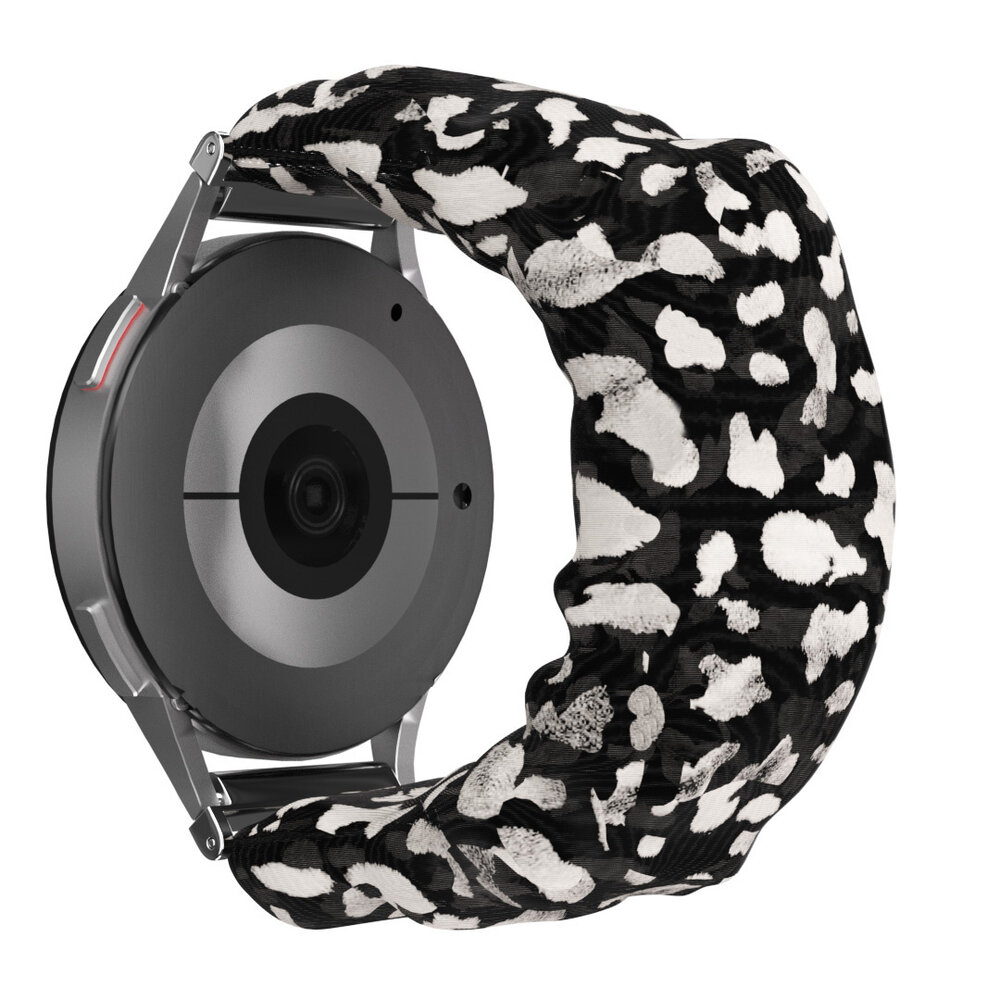 Strap-it® Strap-it Samsung Galaxy Watch 7-44mm Scrunchie Armband (Gefleckt)