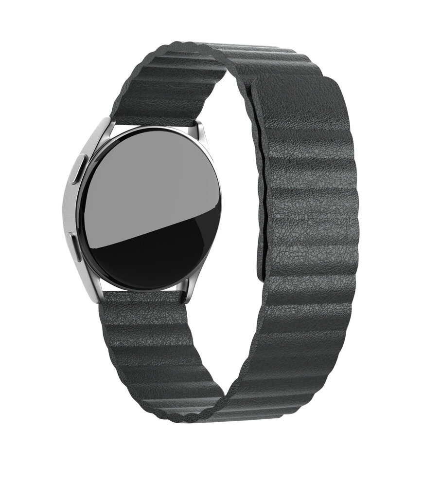 Strap-it® Strap-it Samsung Galaxy Watch 7 - 44mm Leder-Looparmband (Schwarz) Strap-it® Strap-it Samsung Galaxy Watch 7 - 44mm Leder-Looparmband (Schwarz)