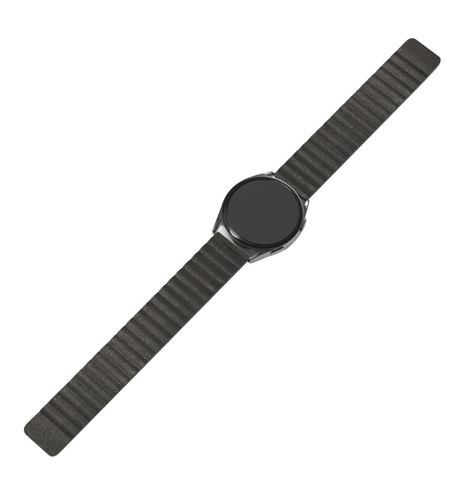 Strap-it® Strap-it Samsung Galaxy Watch 7 - 44mm Leder-Looparmband (Schwarz) Strap-it® Strap-it Samsung Galaxy Watch 7 - 44mm Leder-Looparmband (Schwarz)