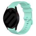 Strap-it® Strap-it Samsung Galaxy Watch 7 - 44mm Luxus Silikonarmband (Aqua)