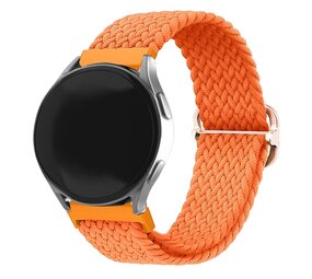 Strap-it® Samsung Galaxy Watch 7 - 44mm gewebtes Nylon Armband (Orange) Strap-it® Samsung Galaxy Watch 7 - 44mm gewebtes Nylon Armband (Orange)