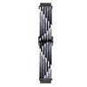 Strap-it® Strap-it Samsung Galaxy Watch 7 - 44mm gewebtes Nylon Armband (Schwarz/Weiß) Strap-it® Strap-it Samsung Galaxy Watch 7 - 44mm gewebtes Nylon Armband (Schwarz/Weiß)