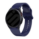 Strap-it® Samsung Galaxy Watch 7 - 44mm 'One Push' Silikonarmband (Dunkelblau) Strap-it® Samsung Galaxy Watch 7 - 44mm 'One Push' Silikonarmband (Dunkelblau)