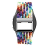 Bandz Bandz Samsung Galaxy Watch 7 - 44mm geflochtenes Nylonband (Regenbogen) Bandz Bandz Samsung Galaxy Watch 7 - 44mm geflochtenes Nylonband (Regenbogen)