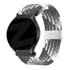 Bandz Bandz Samsung Galaxy Watch 7 - 44mm geflochtenes Nylonband (Schwarz Mischung)